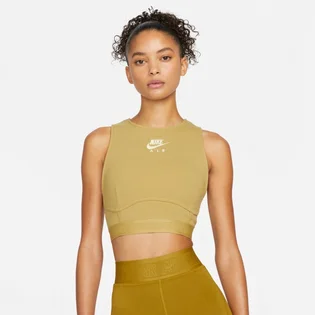 Топ жіночий Nike Air WomenS Ribbed Tank Olive DM6069-769