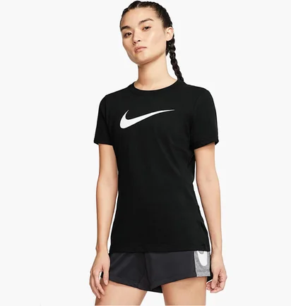 Футболка женская Nike Dri-Fit Tee Black AQ3212-010