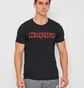 Футболка мужская Kappa Mezza Manica Girocollo Con Stampa Logo Pet Black K1335-NERO