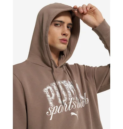 Худи мужское Puma Class Brown 684649-93