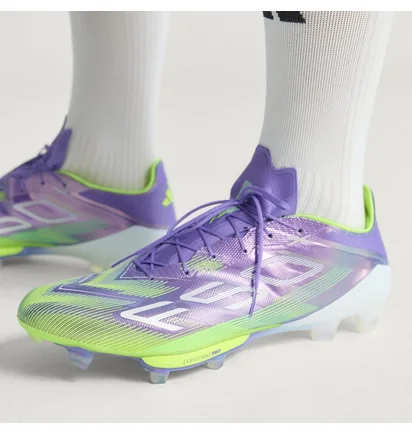 Бутсы мужские Adidas F50+ Violet/Green JS3211