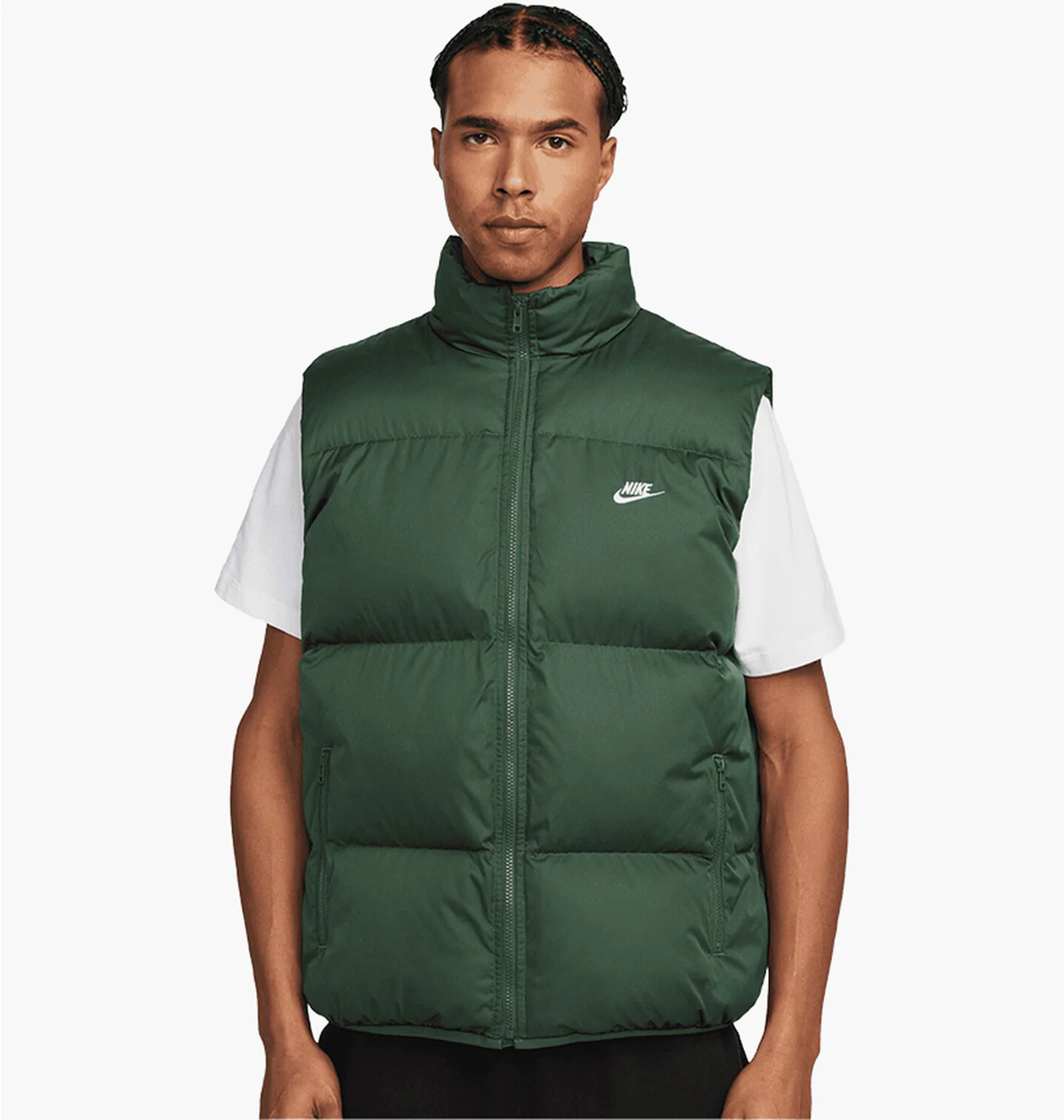ᐉ Мужская жилетка Nike Club Puffer Vest Green FB7373-323 - купить