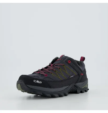 Кроссовки мужские CMP Rigel Low Trekking Shoes Wp Black 3Q13247-75US