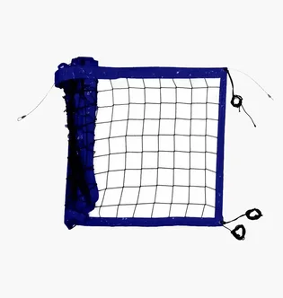 Сетка для волейбола RomiSport Volleyball Net Professional 3Мм, 9,5М Black/Blue S0052-PP