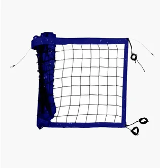 Сетка для волейбола RomiSport Volleyball Net Professional 3Мм, 9,5М Black/Blue S0052-PP