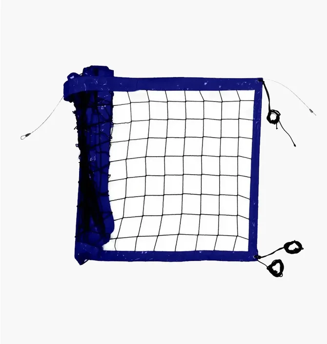 Сетка для волейбола RomiSport Volleyball Net Professional 3Мм, 9,5М Black/Blue S0052-PP