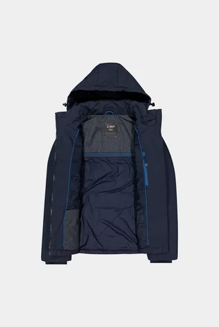 Куртка чоловіча CMP Jacket Zip Hood Twill Blue 34K0147-N950