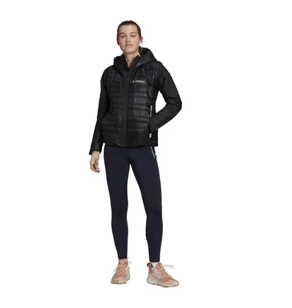 Куртка жіноча Adidas Terrex Myshelter Down Hooded Jacket Black GU3806