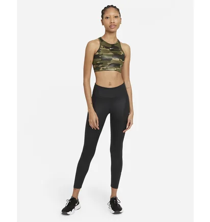 Топ жіночий Nike Womens Medium-Support 1-Piece Pad High-Neck Sports Bra Camo Dd1199-222