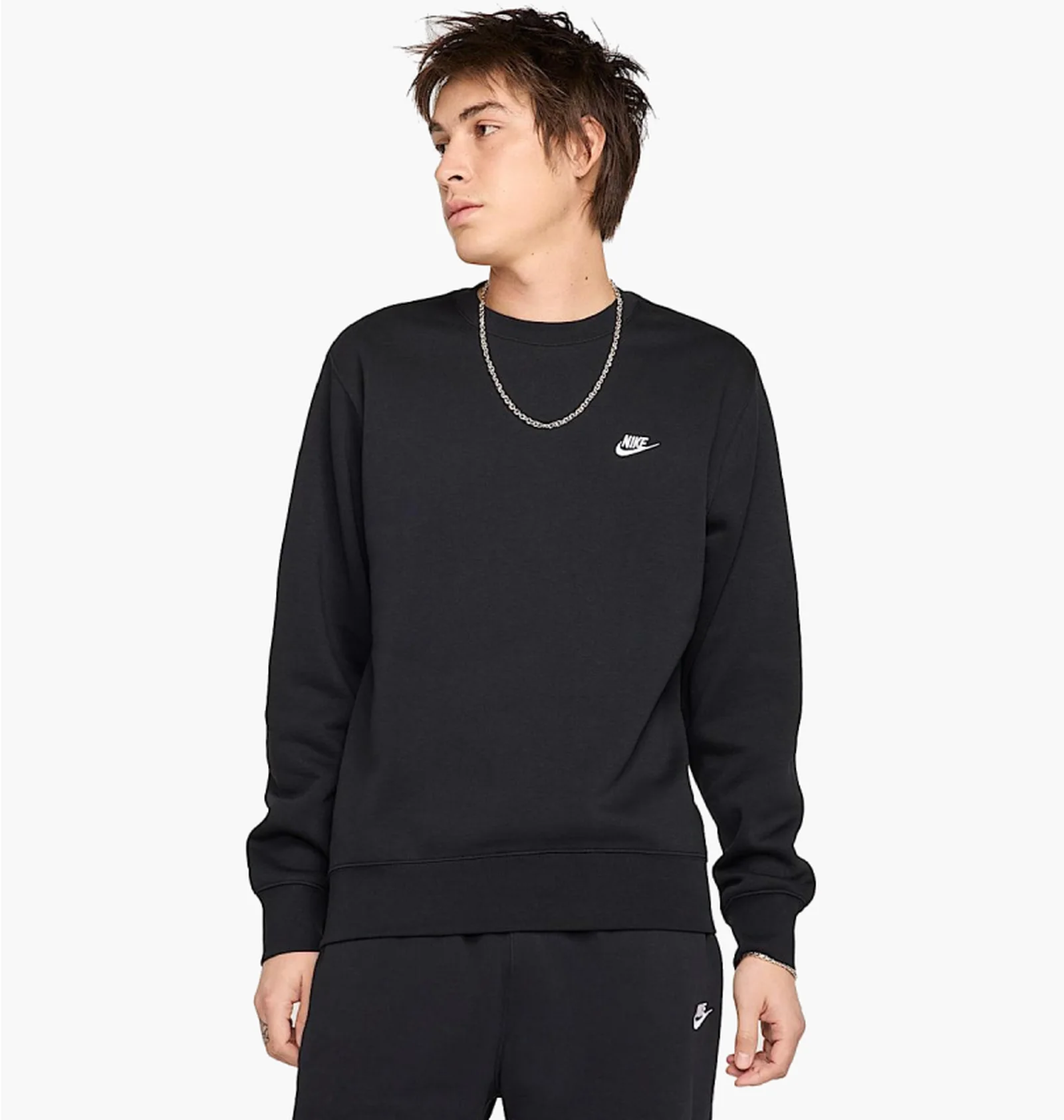ᐉ Світшот чоловічий Nike Club Black FN3886-010 - придбати в
