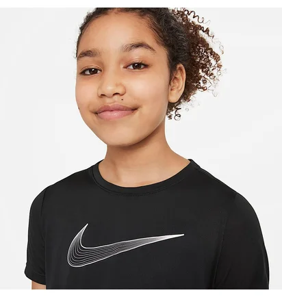 Футболка детская Nike One Short Sleeve Top Gx Black DD7639-010