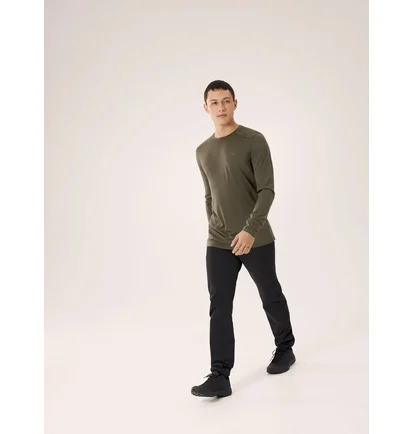 Лонгслив мужской Arc'teryx Ionia Merino Wool Ls Olive X000007732-TATSU