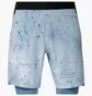 Шорты мужские Reebok Lm Strength 2In1 Shorts Light Blue HD4162