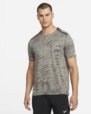 Футболка мужская Nike Dri-Fit Run Division Rise 365 Grey DM4636-017