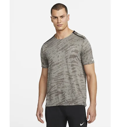 Футболка мужская Nike Dri-Fit Run Division Rise 365 Grey DM4636-017