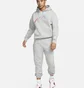 Худи мужское Nike Club Fleece MenS Brushed-Back Graphic Hoodie Grey FB7488-063