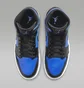 Кросівки чоловічі Air Jordan 1 Mid Shoes Black/Blue DQ8426-042