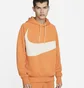 Худі чоловіче Nike Sportswear Swoosh Tech Fleece Orange DD8222-808