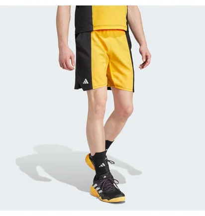 Шорты мужские Adidas Tennis Heat.Rdy Ergo 7-Inch Shorts Yellow/Black IW4072