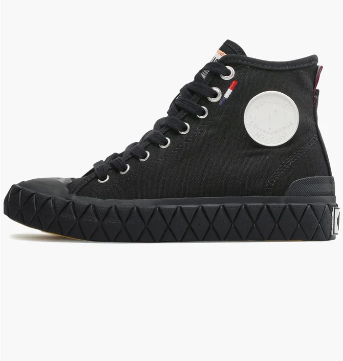 Кроссовки унисекс Palladium Palla Ace Canvas Mid Black 77015-008-M