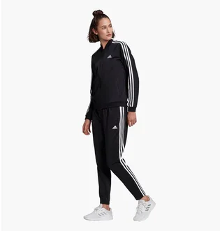 Спортивный костюм женский Adidas Essentials 3-Stripes Track Suit Black GM5534