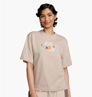 Футболка женская Nike Sportswear Tee Oc 3 Boxy Beige FB8191-272