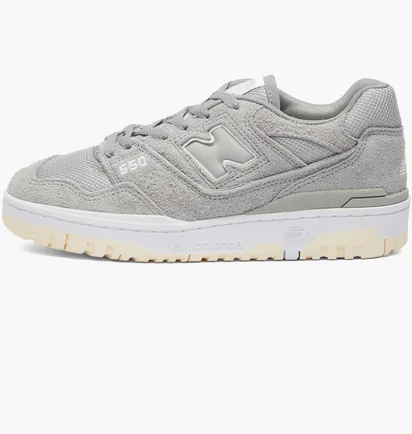 Кроссовки мужские New Balance Hairy Suede Grey BB550PHD