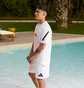 Шорты мужские Adidas New Z.N.E. Shorts White JJ4893