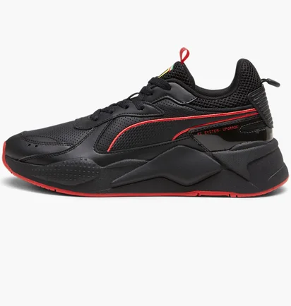 Кроссовки унисекс Puma Scuderia Ferrari Rs-X Black 307818-01