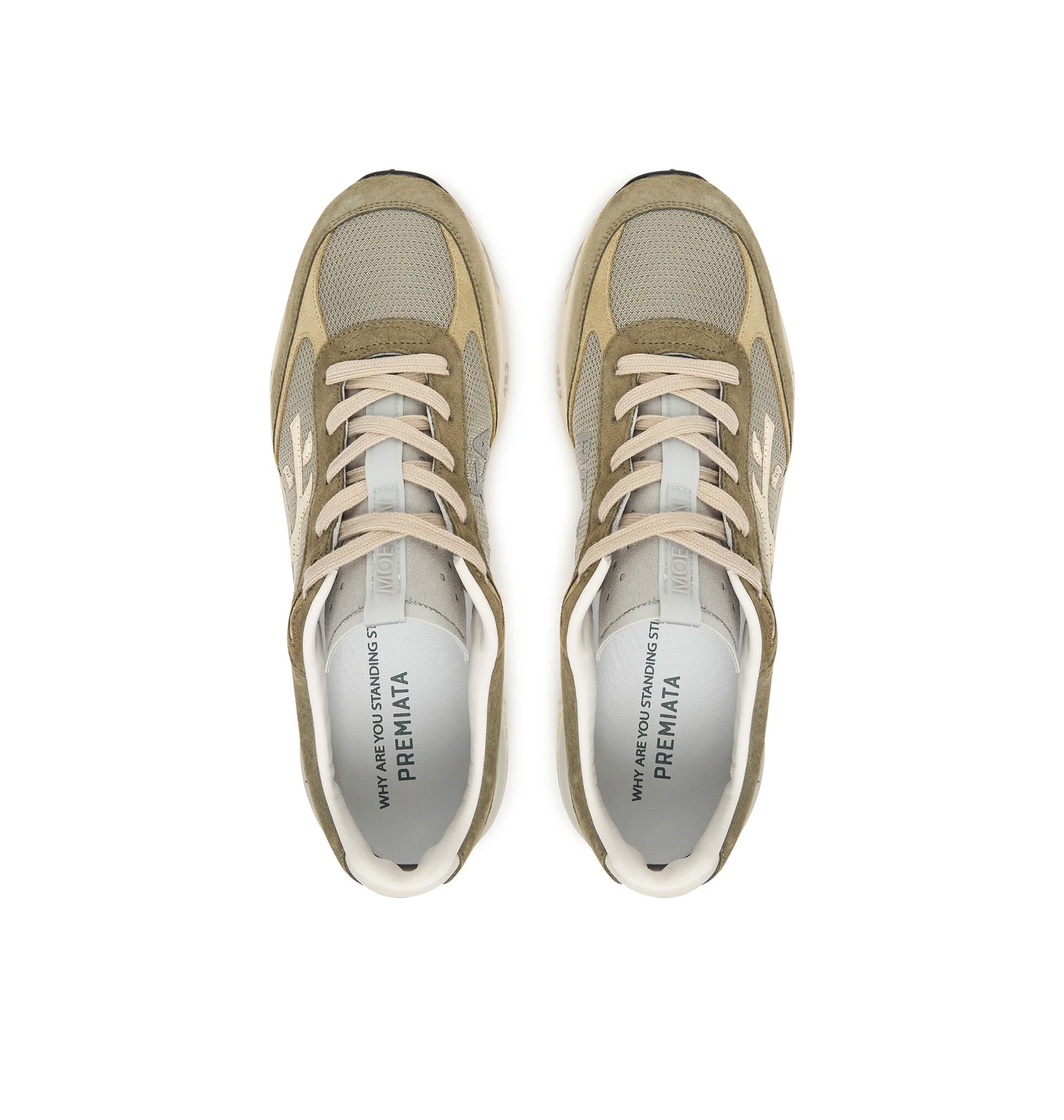 ᐉ Кросівки унісекс Premiata Moerun Olive VAR.8300 - придбати в