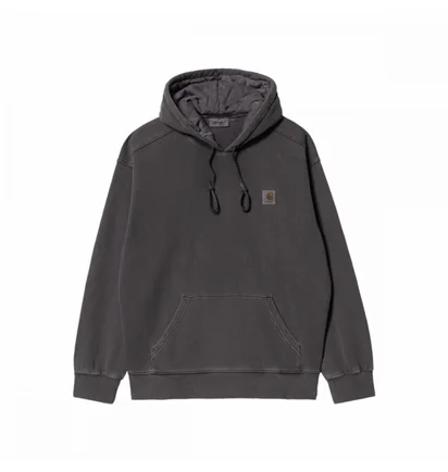 Худи мужское Carhartt Wip Hooded Nelson Sweat Grey I029963-89GD
