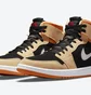 Кроссовки мужские Air Jordan 1 Zoom Air Cmft Yellow/Black Ct0978-200