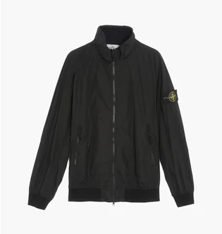 Вітровка чоловіча Stone Island Logo Patch Waterproof Windbreaker Black 781542822-V0029