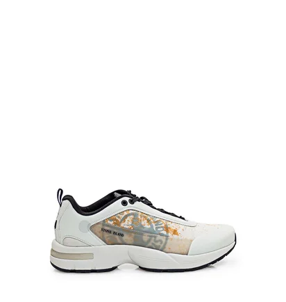 Кросівки чоловічі Stone Island Grime Sneakers White 79FWS0303-V0097