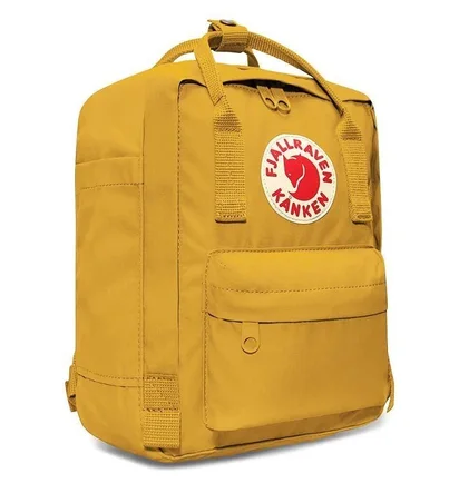 Рюкзак унісекс Fjallraven Kanken Rainbow Mini Yellow 23561.160