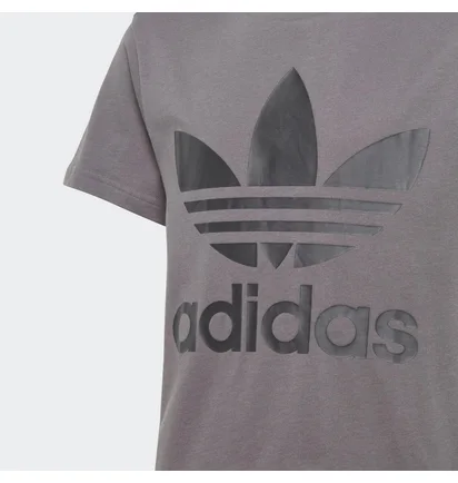 Футболка детская Adidas Trefoil Originals Grey IJ7178