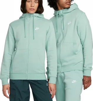 Толстовка мужская Nike Sportswear Club Fleece Turquoise BV2645-309