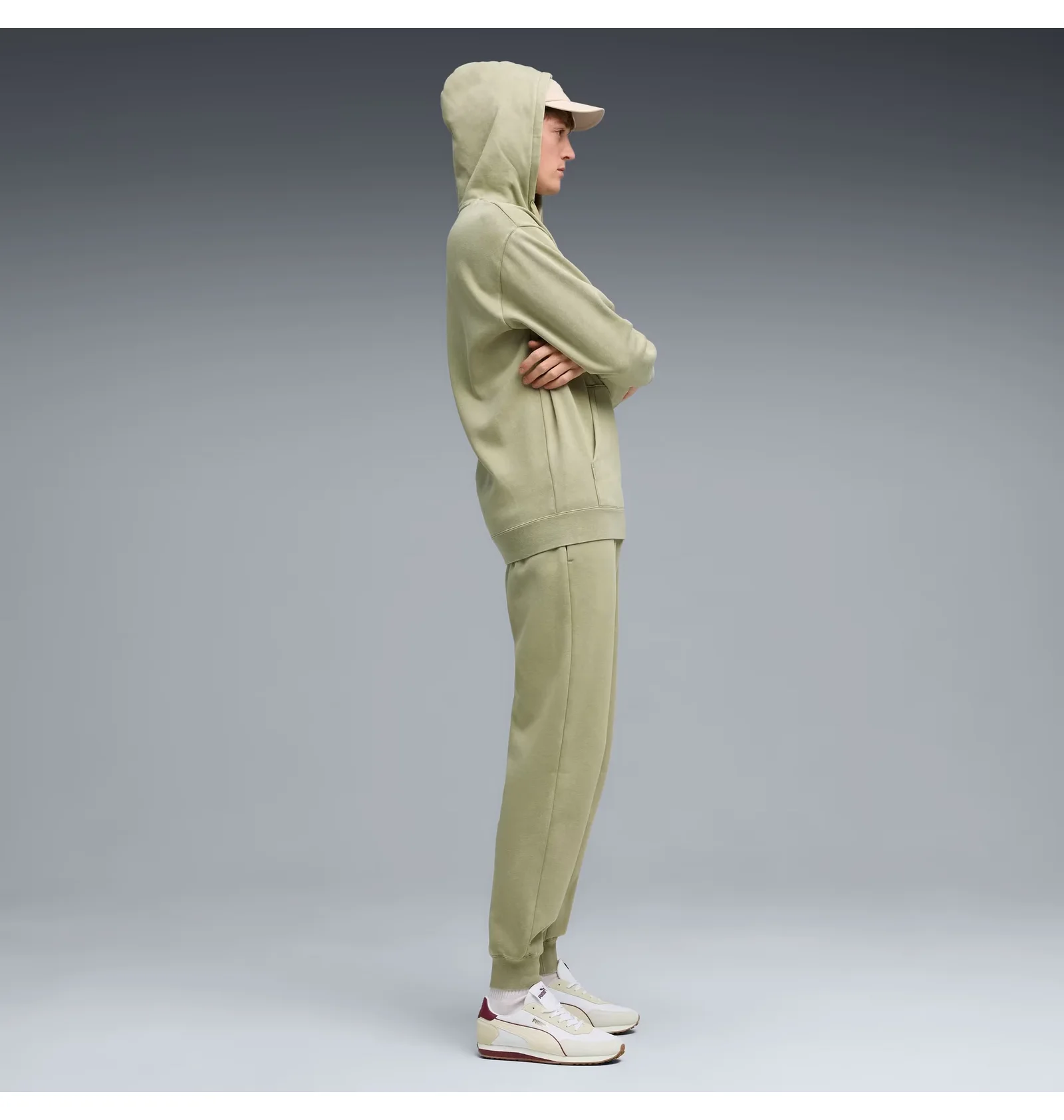 ᐉ Спортивний костюм чоловічий Puma Ess Elevated Olive 688049-82__