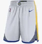 Шорты мужские Nike Nba Swingman Golden State Warriors Grey AV4971-100