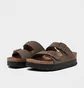 Тапочки унісекс BIRKENSTOCK Arizona Flex Birko-Flor Platform Sandals Brown 1027417