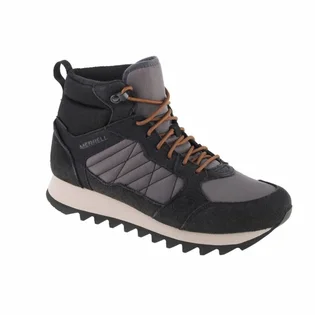 Ботинки мужские Merrell Alpine Mid Plr Wp 2 Black/Grey J004289