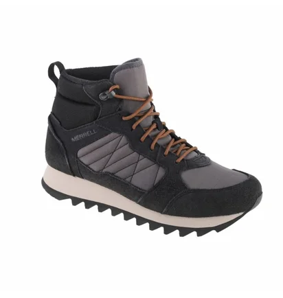 Ботинки мужские Merrell Alpine Mid Plr Wp 2 Black/Grey J004289