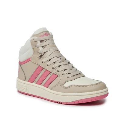Кроссовки детские Adidas Hoops Mid 3.0 Beige IF7739