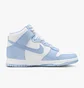 Кроссовки женские Nike Dunk High White/Blue DD1869-107