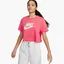 Футболка жіноча Nike Nsw Tee Essntl Crp Icn Ftr Pink BV6175-894