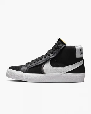 Кроссовки унисекс Nike Sb Zoom Blazer Mid Premium Plus Black Dr9144-001