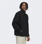 Кофта мужская Adidas Adicolor Contempo Half-Zip Crew Sweatshirt Black Hk0311