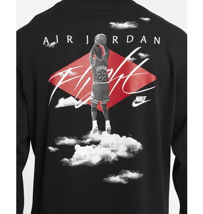 Футболка чоловіча Air Jordan Flight Essentials Black DH8962-010