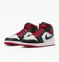 Кросівки чоловічі Air Jordan Air 1 Mid Shoes Black/White DQ8426-106