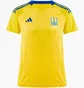 Футболка женская Adidas Ukraine 24 Performance Yellow IP2182